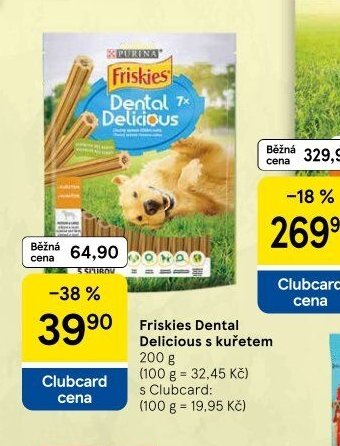 Friskies Dental Delicious s kuřetem 200 g