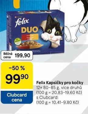 Felix Kapsičky pro kočky