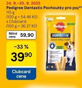 Pedigree Dentastix Pochoutky pro psy