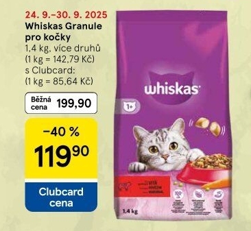 Granule pro kočky Whiskas