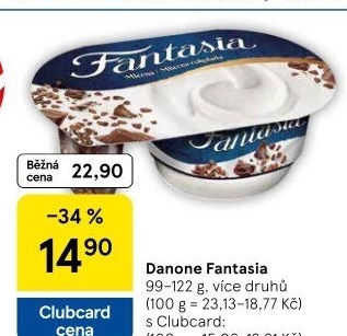 Jogurt Fantasia Danone
