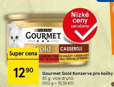 Konzerva pro kočky Gold Gourmet Purina