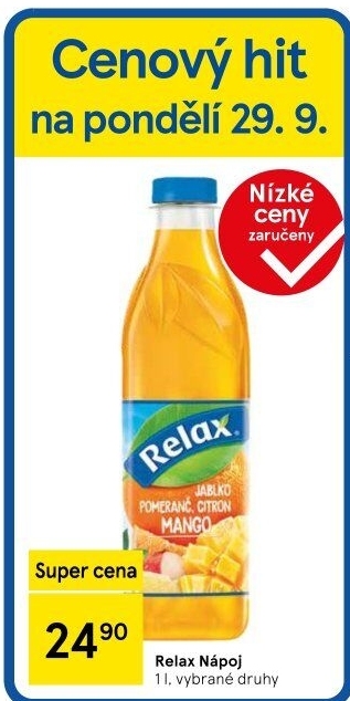 Nápoj ovocný Relax