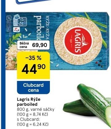 Rýže parboiled Lagris