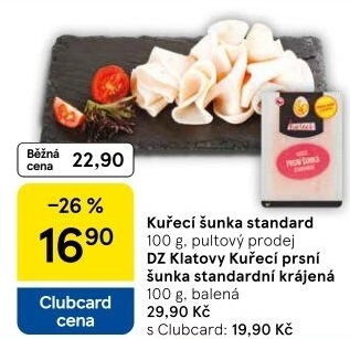 Šunka kuřecí standard