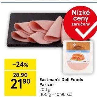 Šunka Parizer Eastman'