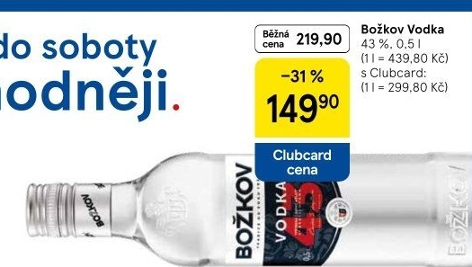 Vodka 43 Božkov