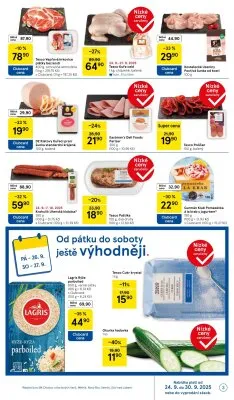 akční leták Tesco 24.9.2025-30.9.2025