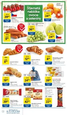 akční leták Tesco 24.9.2025-30.9.2025