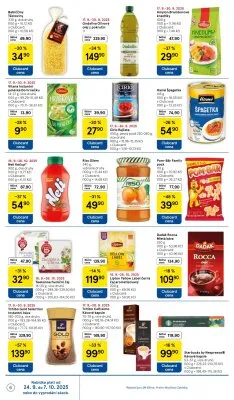 akční leták Tesco 24.9.2025-30.9.2025