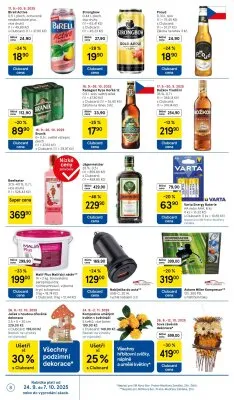 akční leták Tesco 24.9.2025-30.9.2025
