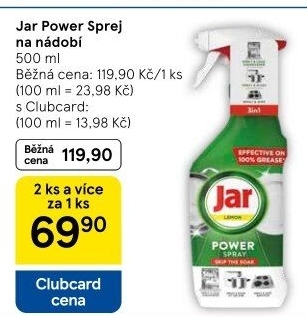 Čistič ve spreji 3v1 Power Jar