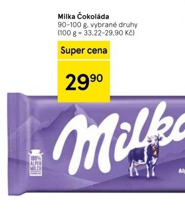 Čokoláda Milka