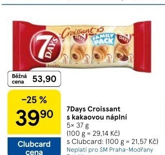 Croissant Family Pack 7 days