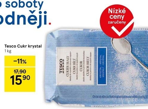 Cukr krystal Tesco