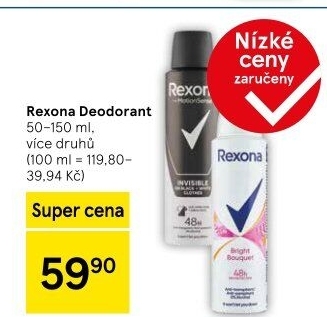 Deodoranty Rexona
