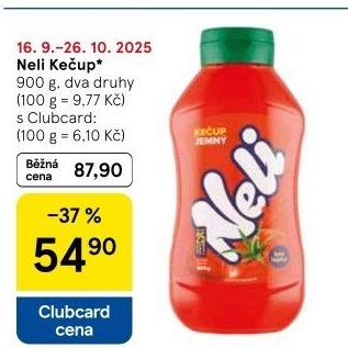 Kečup bez lepku Neli