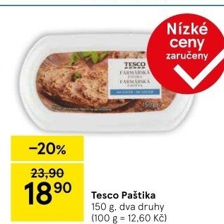 Paštika Tesco