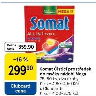 Tablety do myčky Somat