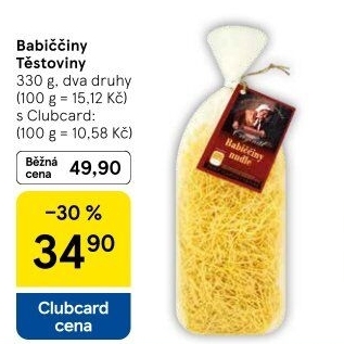 Těstoviny babiččiny Druid