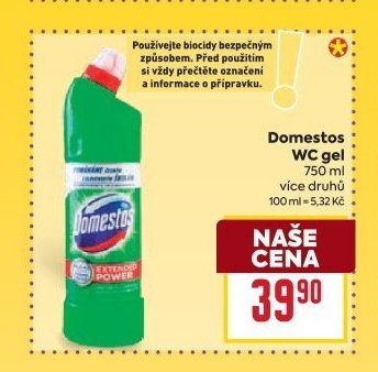 Domestos WC gel