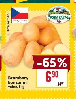 Brambory konzumní