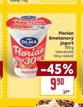 Florian Smetanový jogurt