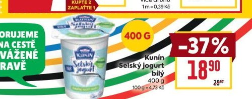 Kunín Selský jogurt
