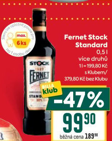 Fernet Stock Standard