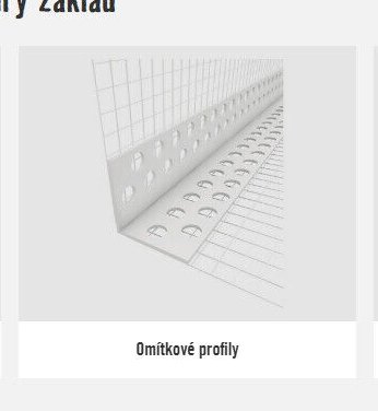 Omítkové profily - Hornbach akcniletaky.com