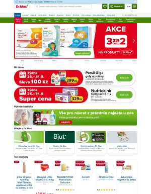 akční leták Dr. Max 24.9.2025-30.9.2025