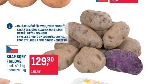 BRAMBORY FIALOVÉ