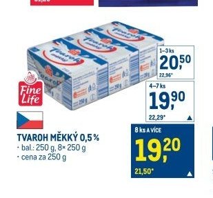 TVAROH MĚKKÝ 0,5 %