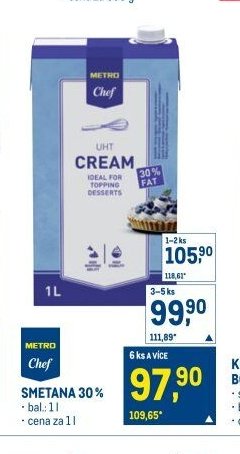 SMETANA 30 %