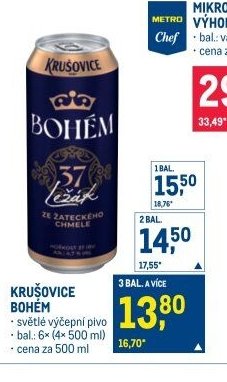 KRUŠOVICE BOHÉM