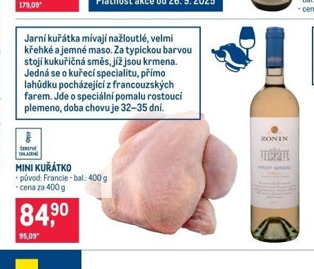 Mini kuřátko