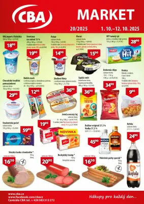 akční leták CBA 1.10.2025-12.10.2025
