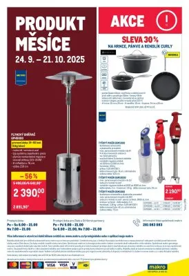 akční leták Makro 24.9.2025-7.10.2025