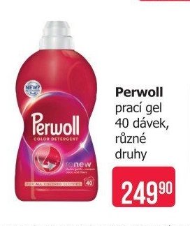 Perwoll prací gel 40 dávek, různé druhy
