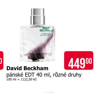 David Beckham pánské EDT 40 ml, různé druhy