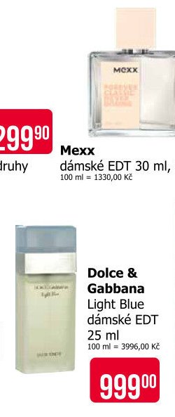 Dolce & Gabbana Light Blue dámské EDT 25 ml