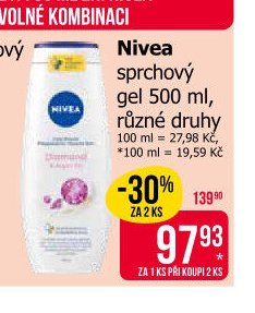 Nivea sprchový gel 500 ml, různé druhy
