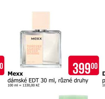 Mexx dámské EDT 30 ml, různé druhy