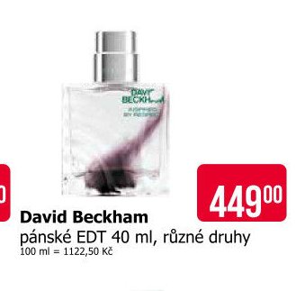 David Beckham pánské EDT 40 ml, různé druhy