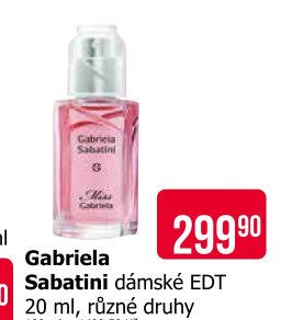 Gabriela Sabatini dámské EDT 20 ml, různé druhy