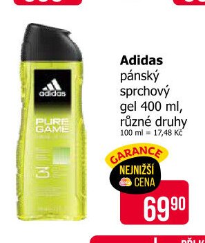 Adidas pánský sprchový gel 400 ml, různé druhy