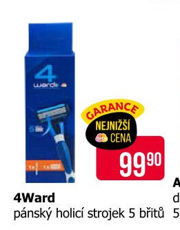 4Ward pánský holicí strojek 5 břitů