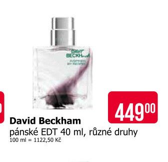 David Beckham pánské EDT 40 ml