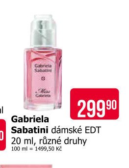 Gabriela Sabatini dámské EDT 20 ml