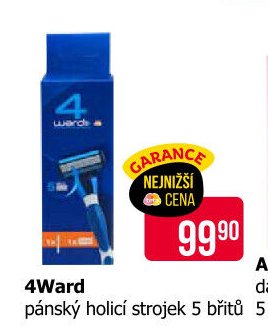 4Ward pánský holicí strojek 5 břitů